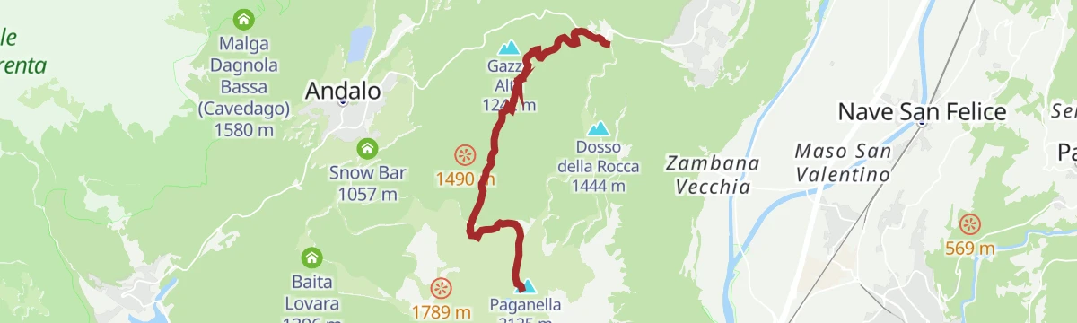 Route map: 806 "Giada Line"